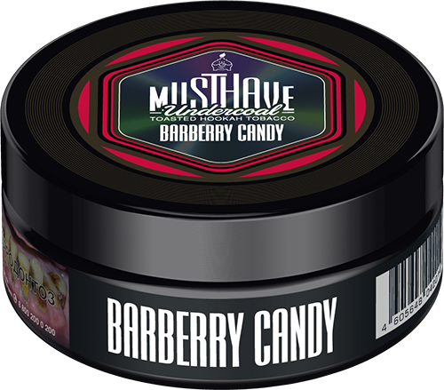 MUSTHAVE - Barberry Candy 125g