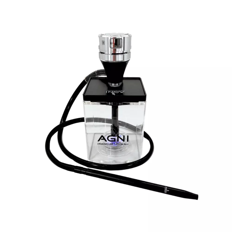 Agni Rock Acrylic Cube Hookah M