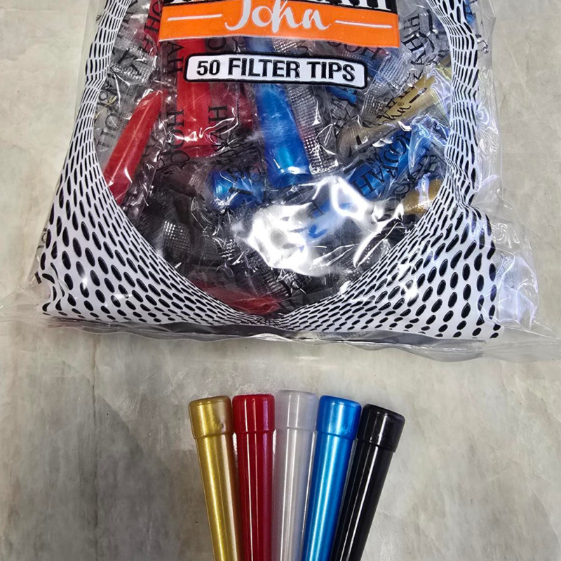 HookahJohn High Flow Jumbo Mouth Tips Bag of 50