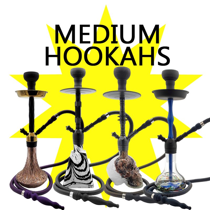 Medium Hookahs