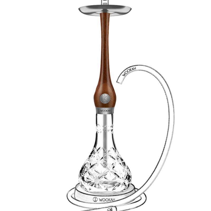 WOOKAH BLOOM MERBAU SET ( NO HOSE / BOWL )