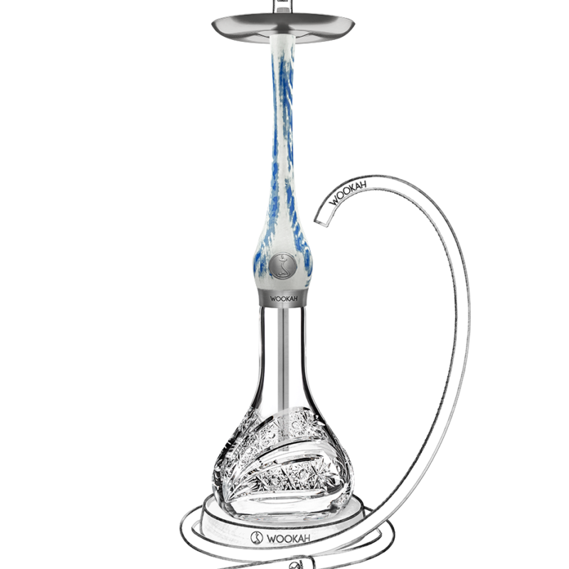 WOOKAH COMET ARTIC BLUE SET ( NO HOSE / BOWL )