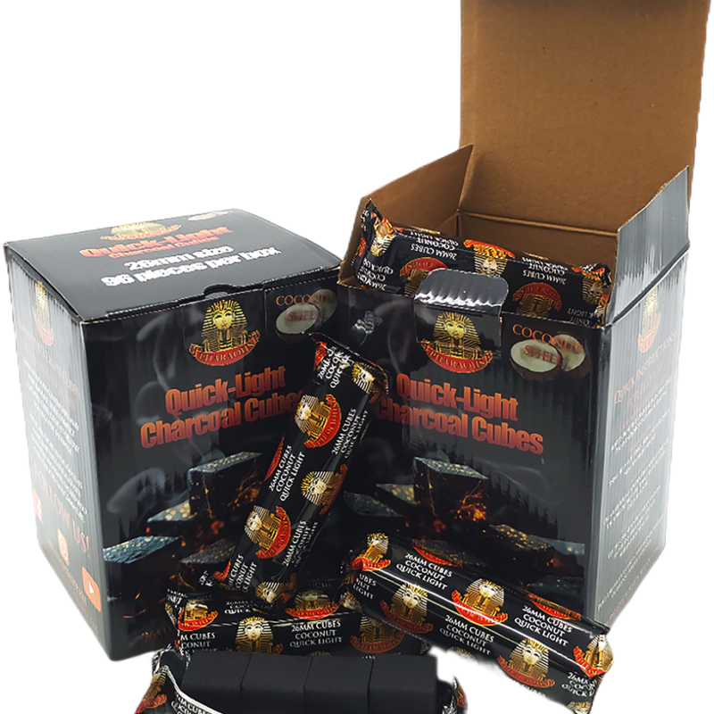 Pharaoh Quick-Light Coconut Charcoal 26mm - 1.5 Kilo